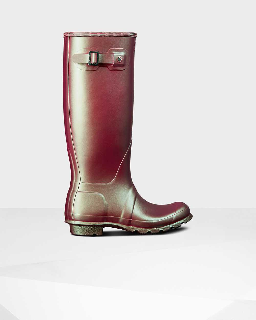 Womens Hunter Original Nebula Tall Rain Boots Pink | QTRGVH-934